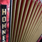 Gold & Red Bellows Hohner
