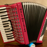 Red Small Accordion